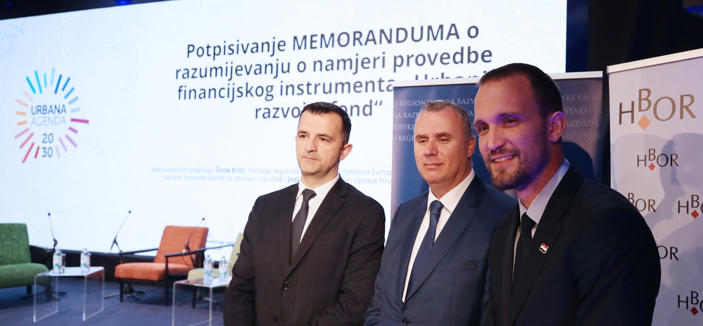 Urbanim razvojnim fondom lokalnim jedinicama na raspolaganju 172 milijuna eura